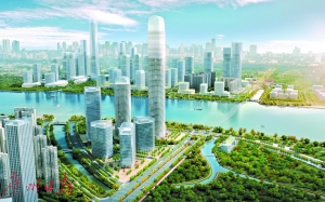 車陂路-新滘東路隧道工程效果圖。