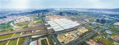加速建設的廣州南站商務區