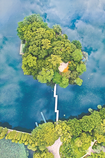 廣州的人工湖，如今都成了游憩資源，成為都市水文化的一部分。