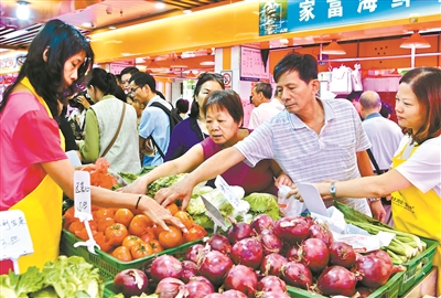 “菜籃子”好不好，要看市民滿不滿意。