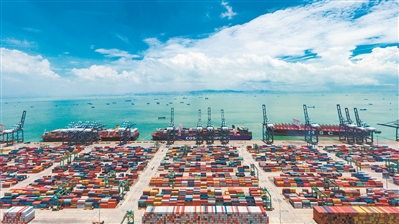 南沙港區 紅紅火火