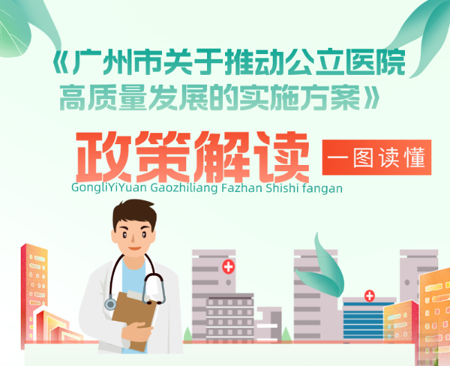 【一圖讀懂】《廣州市關于推動公立醫院高質量發展的實施方案》