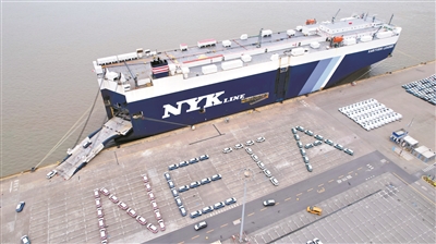 南沙港汽車作業區上半年汽車外貿吞吐量創新高