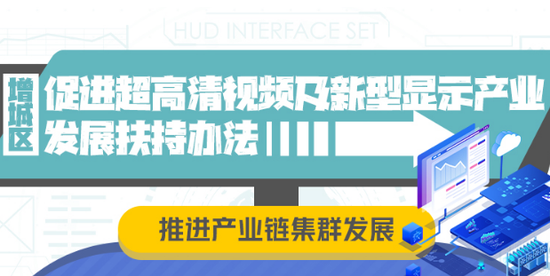 【一圖讀懂】《增城區促進超高清視頻及新型顯示產業發展扶持辦法》