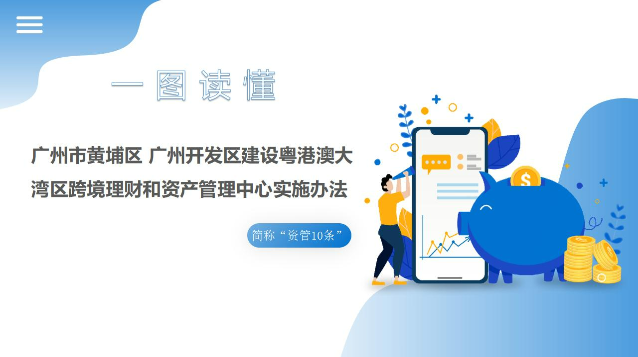 【一圖讀懂】《廣州市黃埔區(qū)、廣州開(kāi)發(fā)區(qū)建設(shè)粵港澳大灣區(qū)跨境理財(cái)和資產(chǎn)管理中心實(shí)施辦法》政策解讀