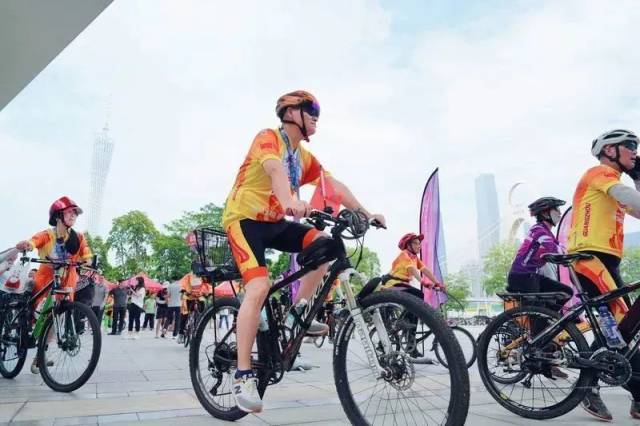 2023廣州騎行大會火熱啟動 海絲非遺亞運行鳴笛發車