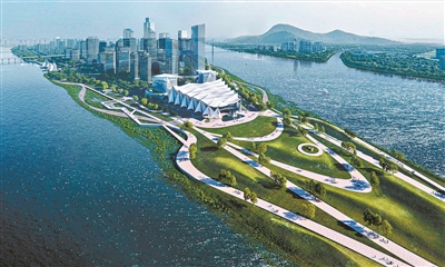 大灣區科學論壇永久會址項目一期工程主體結構封頂